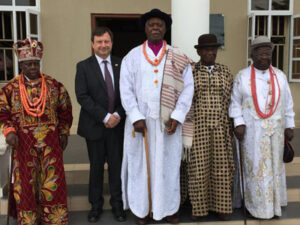 Paul meets many cultural leaders in Africa